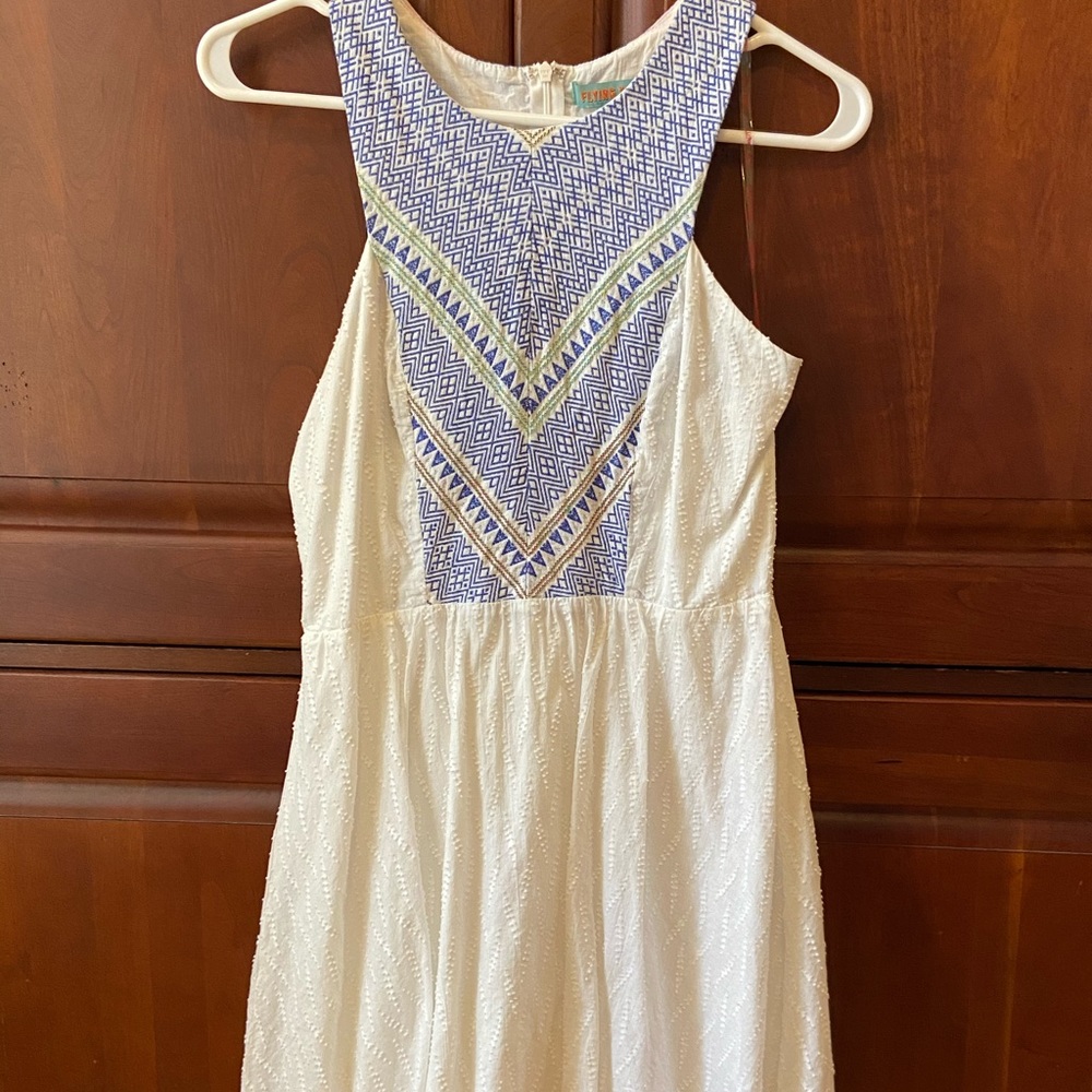 White dress